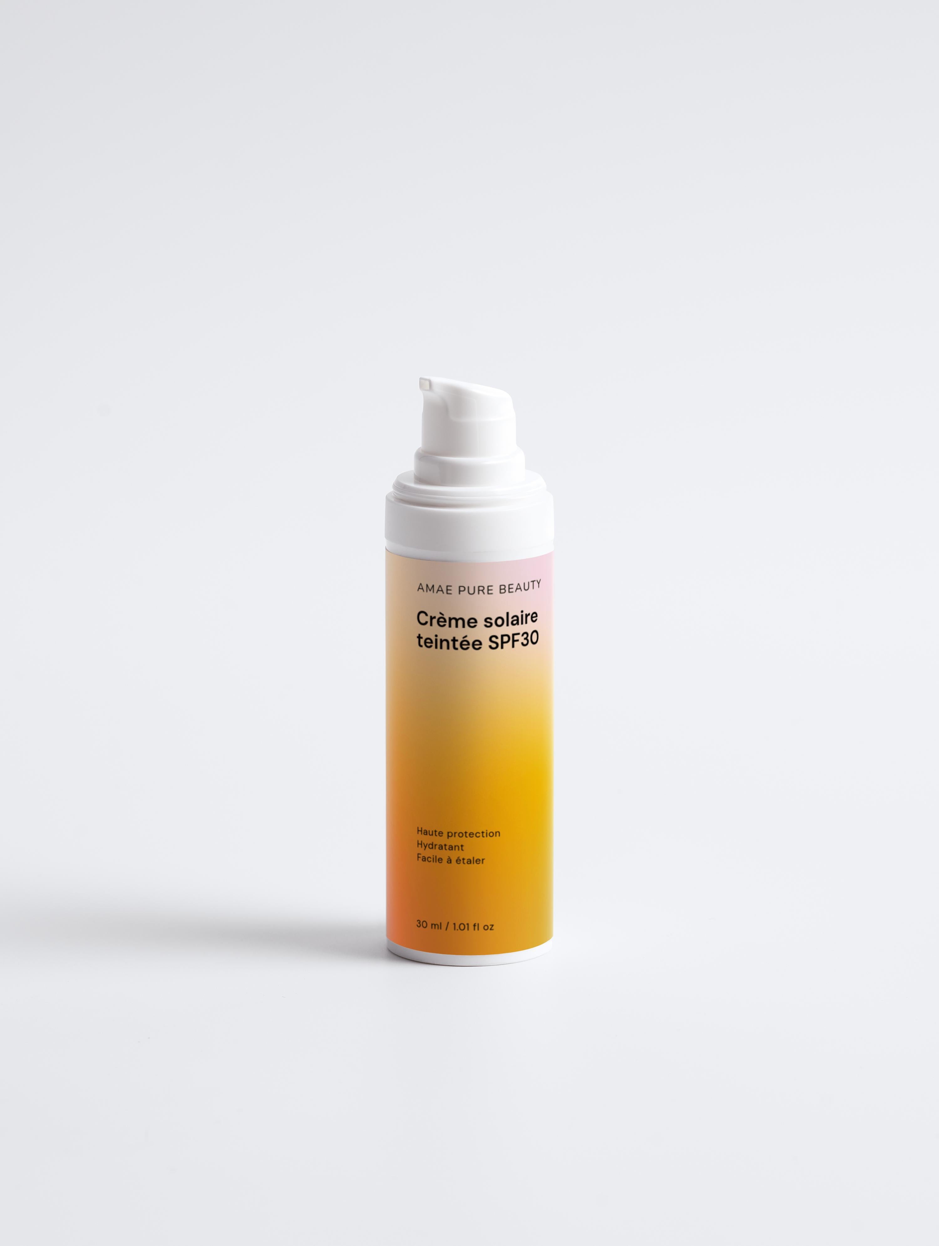 Tinted sunscreen SPF30